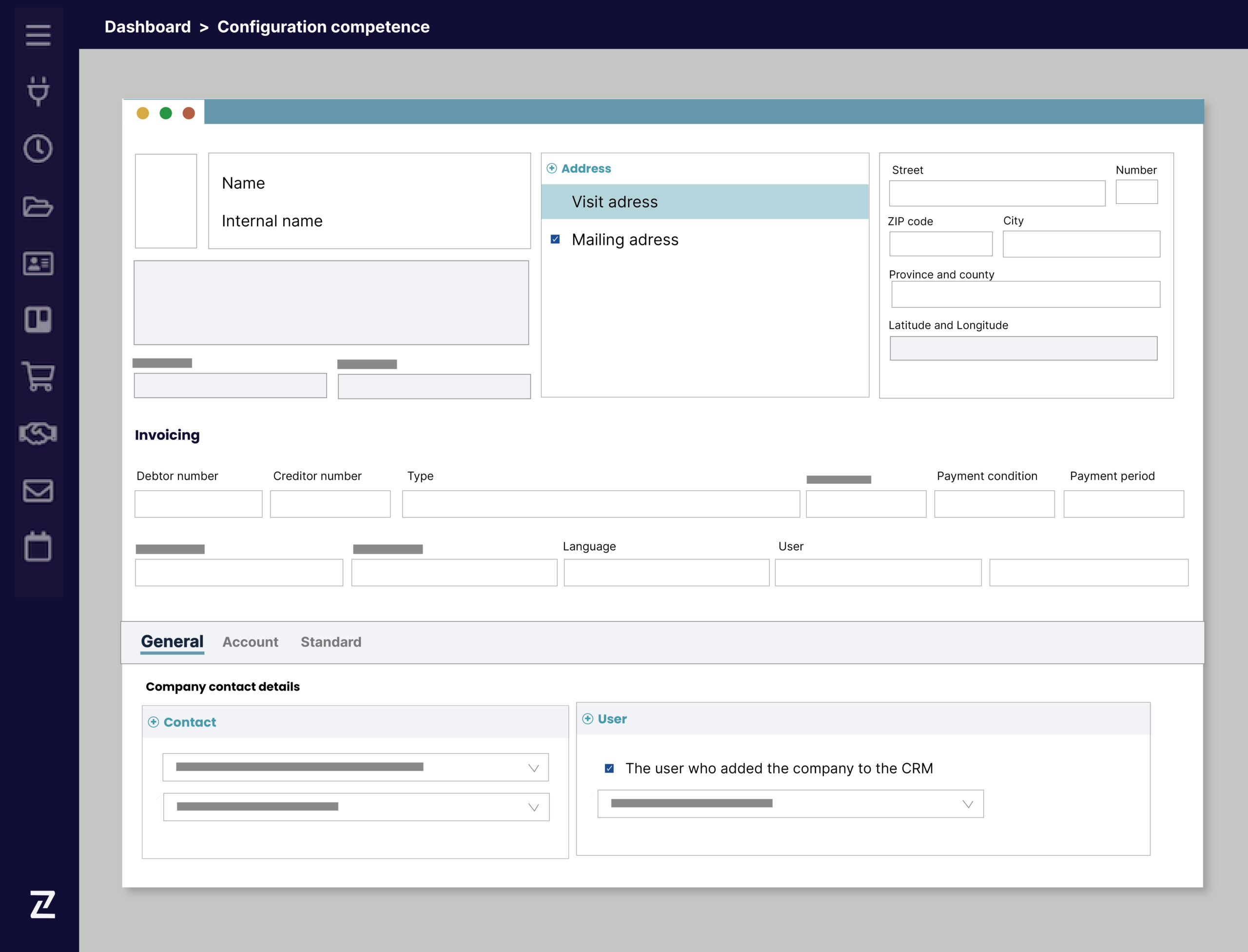 CRM modules